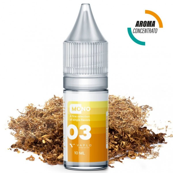 AROMA CONCENTRATO - 03 TABACCO BIONDO - MONO - VAPLO - 10 ML