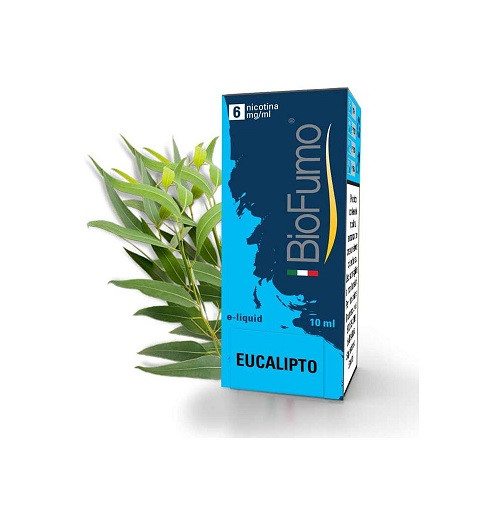 E-LIQUID BIOFUMO - EUCALIPTO - 10ML NICOTINA 6MG