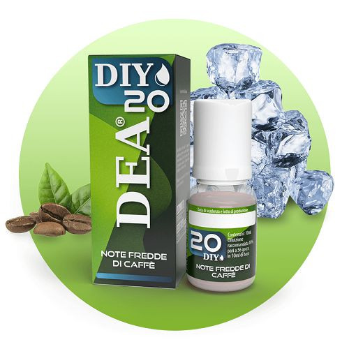 DEA FLAVOR - AROMA ICE DIY 20 KOMI CAFFE' 10 ML