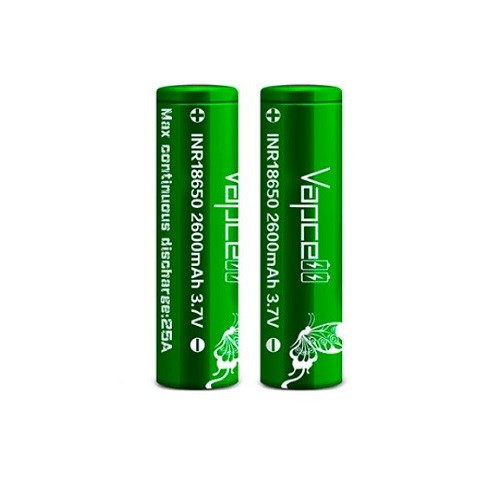 VAPECELL - BATTERIA INR 18650 DA 2600MAH 25A