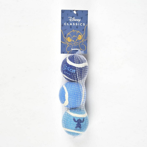 FANPET WALT DISNEY - SET 3 PALLE STICH DA TENNIS