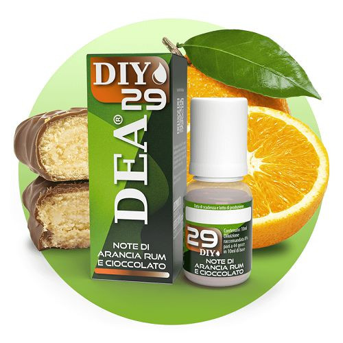 DEA FLAVOR - AROMA ICE DIY 29 ARANCIA RUM E CIOCCOLATO 10 ML