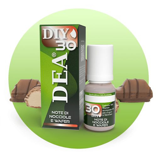 DEA FLAVOR - AROMA ICE DIY 30 NOCCIOLE E WAFER 10 ML