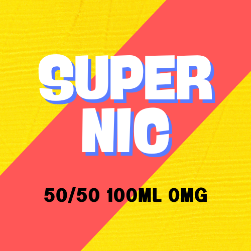 SUPER NIC - BASE NEUTRA 50/50 DA 100ML SENZA NICOTINA 