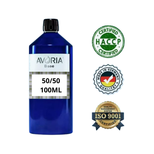 AVORIA - BASE NEUTRA 50/50 DA 100ML SENZA NICOTINA