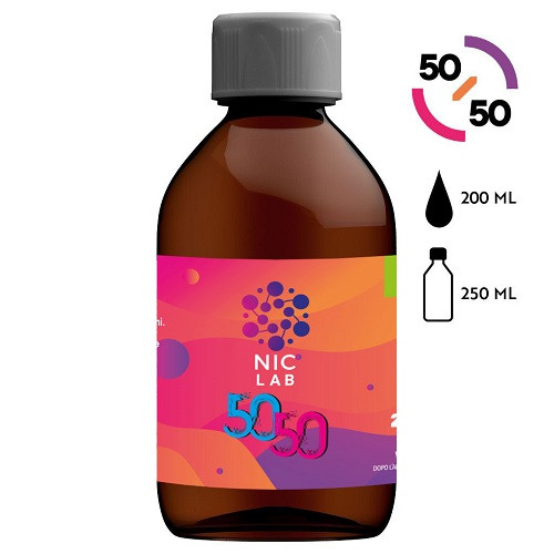 NIC LAB - BASE NEUTRA 50/50 - 200ML NICOTINA 0MG