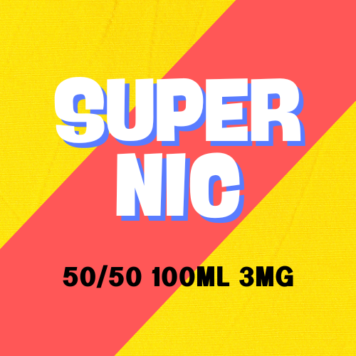 SUPER NIC - BASE NEUTRA 50/50 DA 100ML - 3MG