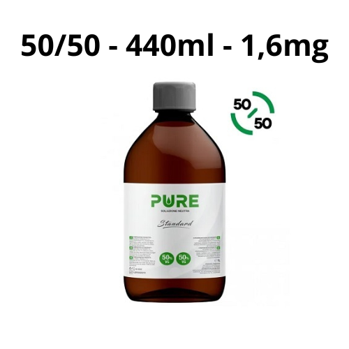 PURE - BASE NEUTRA 50/50 - 440ML NICOTINA 1.6 MG