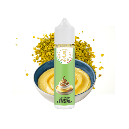 VITTORIA VAPE - CREAM N5 CUSTARD MERINGA E PISTACCHIO - AROMA CONCENTRATO 10ML 