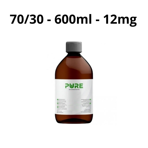 PURE - BASE NEUTRA 70/30 - 600 ML NICOTINA 12 MG