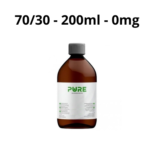 PURE - BASE NEUTRA 70/30 - 200 ML - NICOTINA 0MG