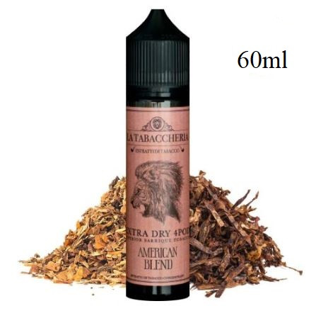 LA TABACCHERIA - AMERICAN BLEND - EXTRA DRY 4POD 60ML