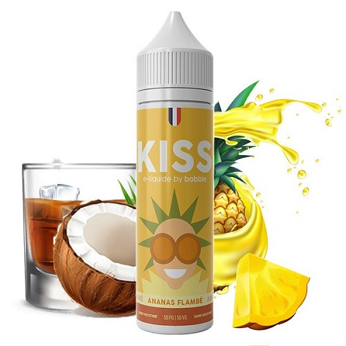 BOBBLE - KISS ANANAS FLAMBE 60ML