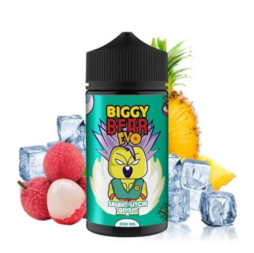 BIGGY BEAR - ANANAS LITCHI GIVRES 240ML