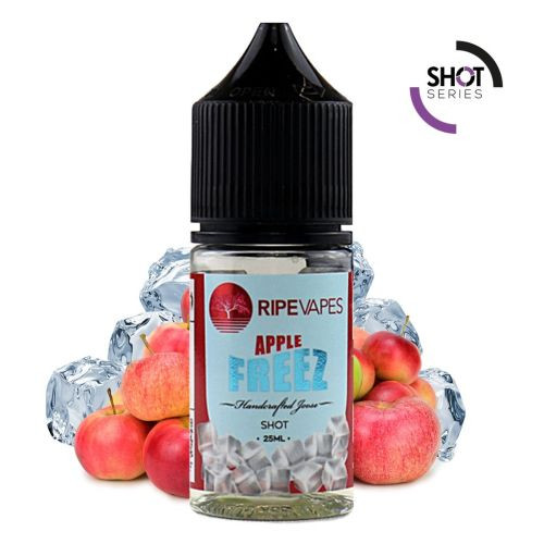 RIPE VAPES - APPLE FREEZ - SHOT SERIES 25ML NEW