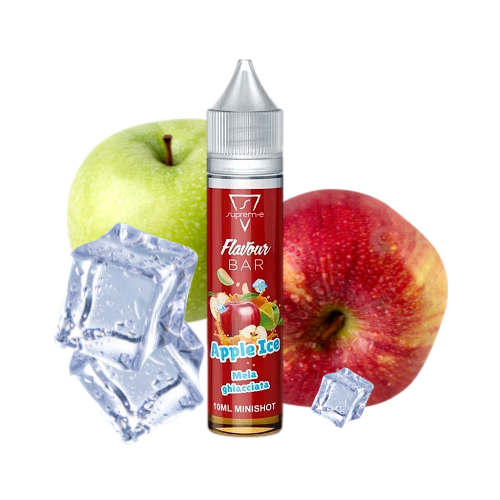 SUPREM-E - APPLE ICE - MINI SHOT 10ML NEW