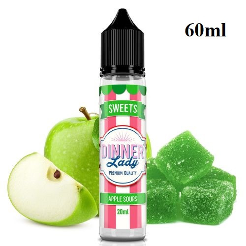 DINNER LADY - APPLE SOURS 60ML