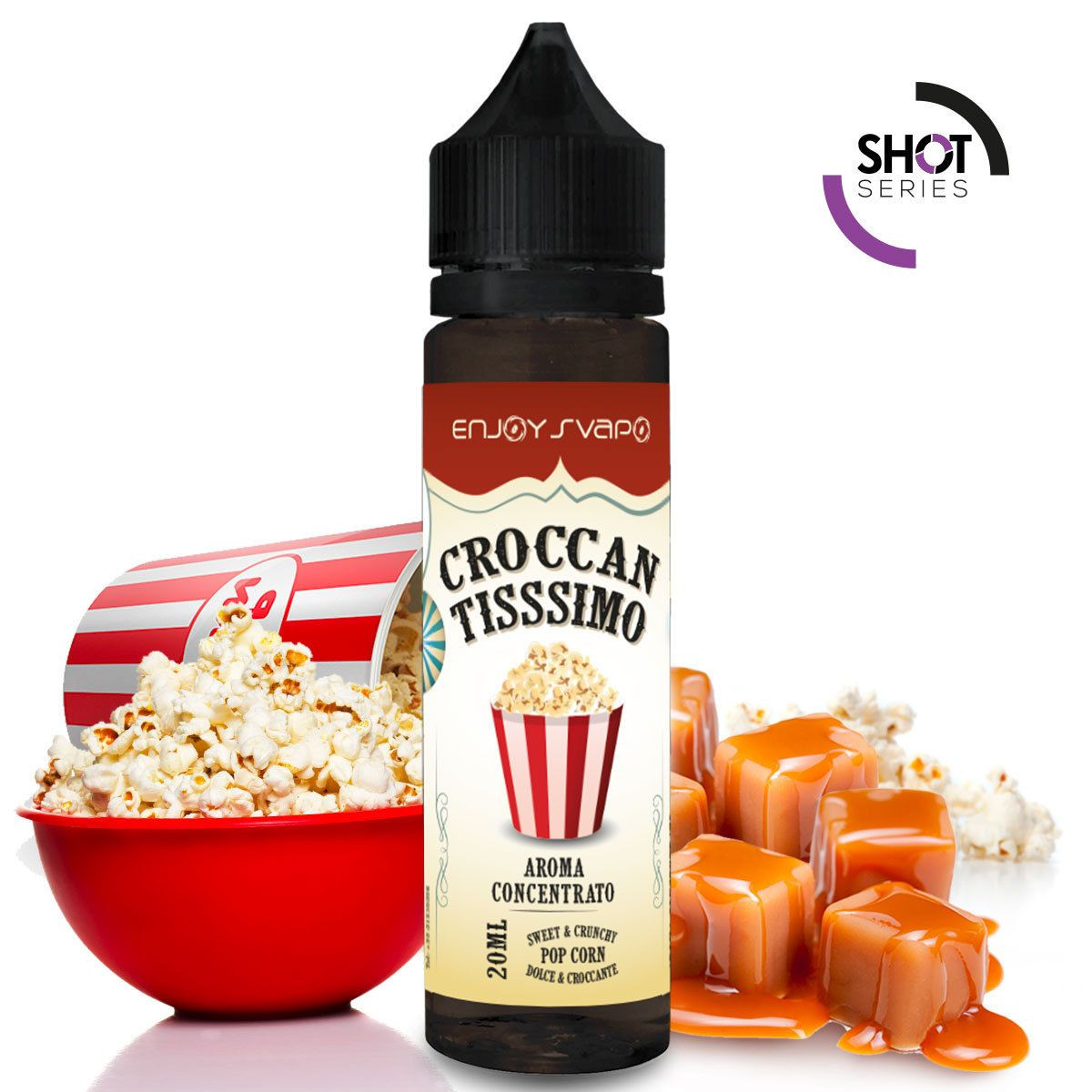 ENJOYSVAPO - CROCCANTISSIMO - AROMA SHOT SERIES 20 ML***