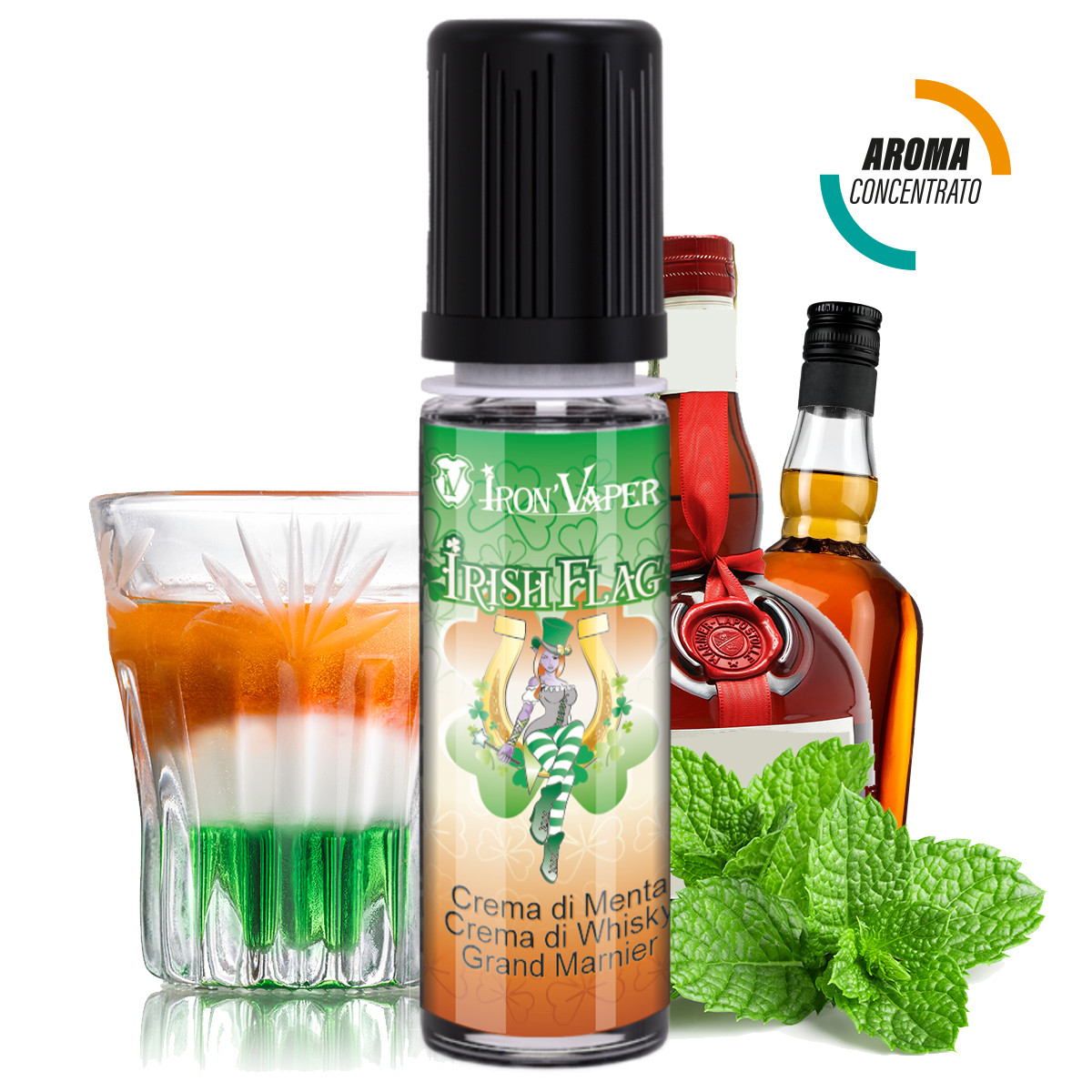 IRON VAPER - IRISH FLAG - AROMA CONCENTRATO 15 ML