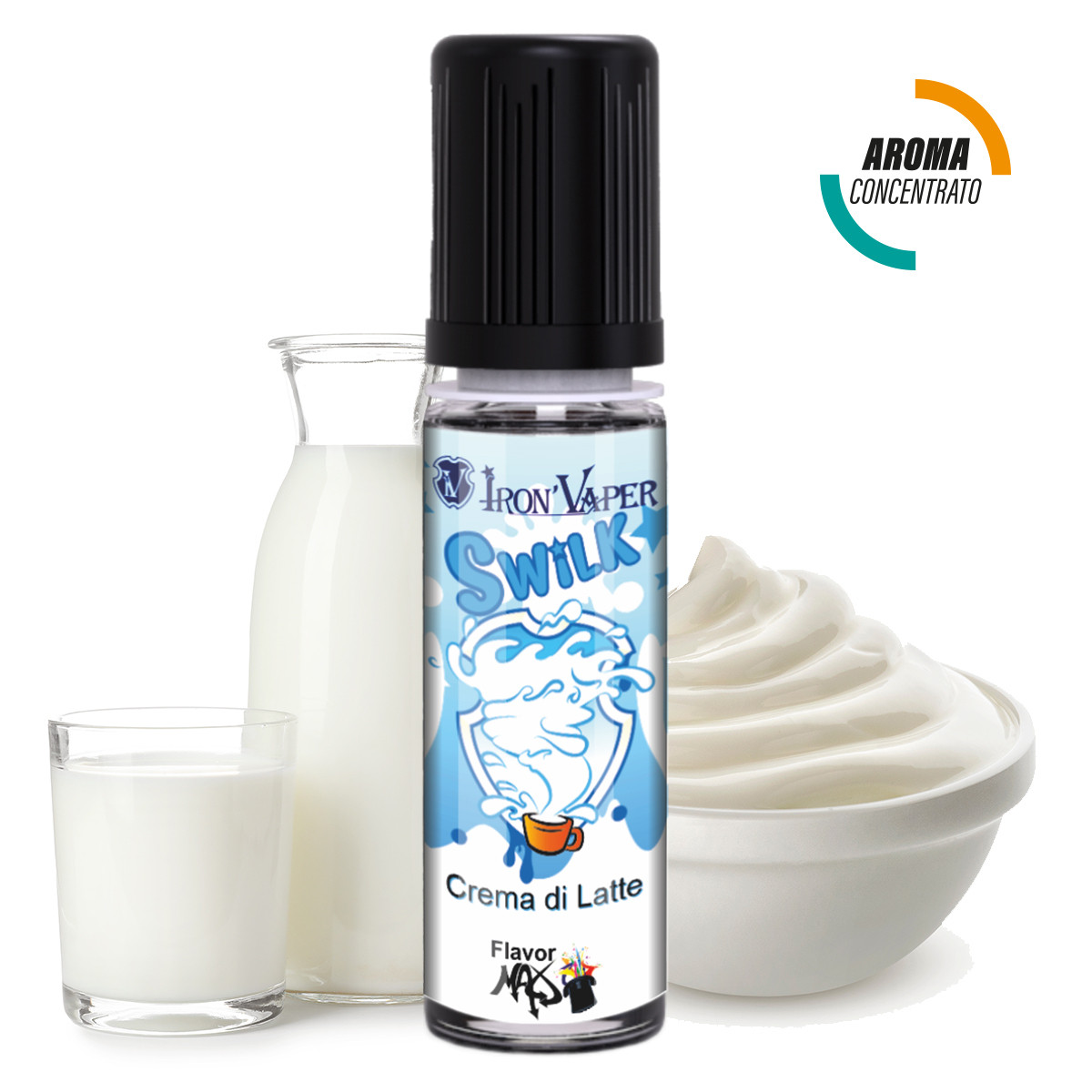 IRON VAPER - FLAVOR MAX SWILK - AROMA CONCENTRATO 15 ML