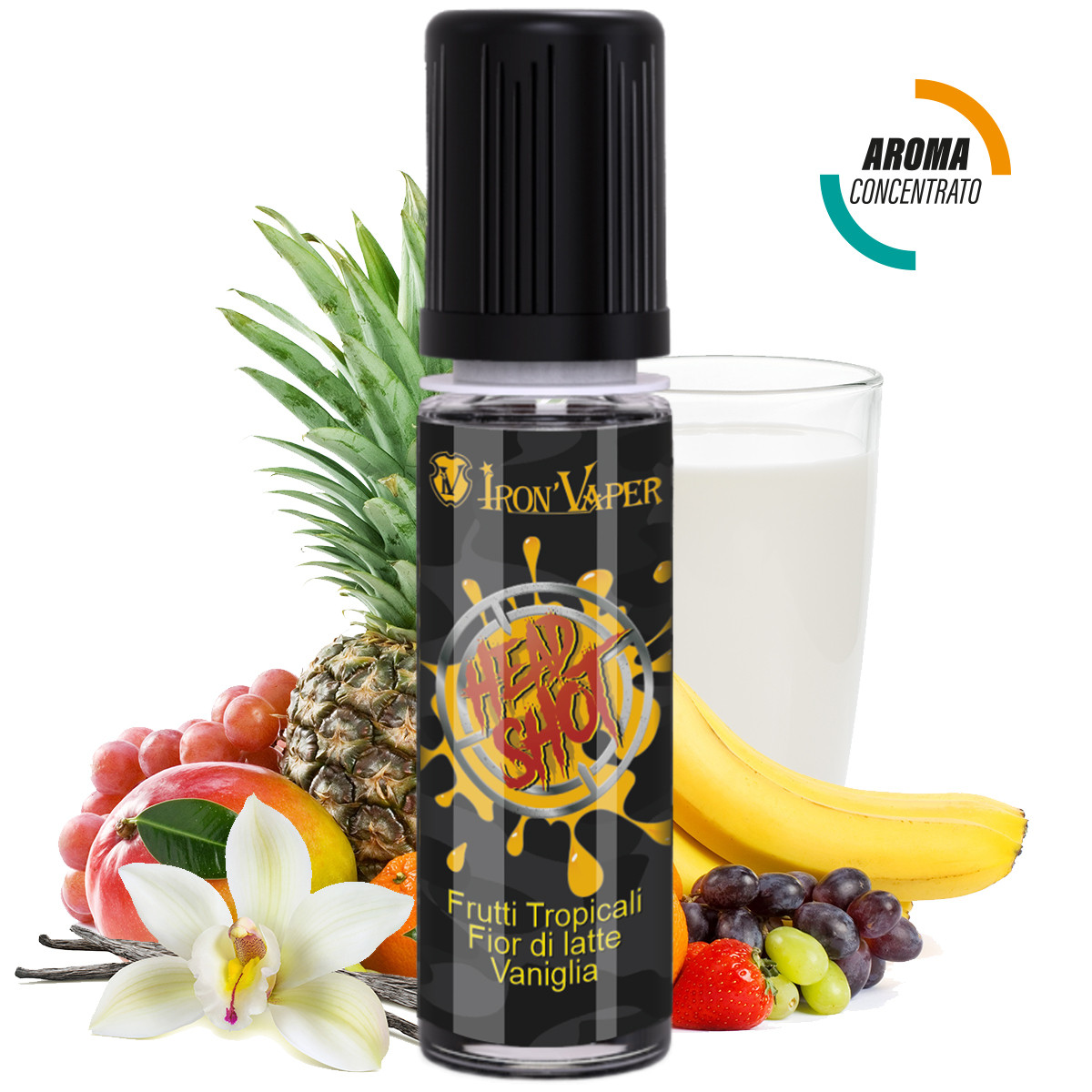 IRON VAPER - HEADSHOT - AROMA CONCENTRATO 15 ML