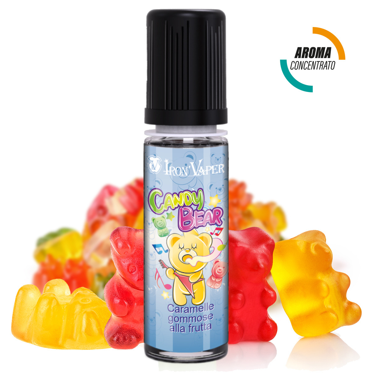 IRON VAPER - CANDY BEAR - AROMA CONCENTRATO 15 ML