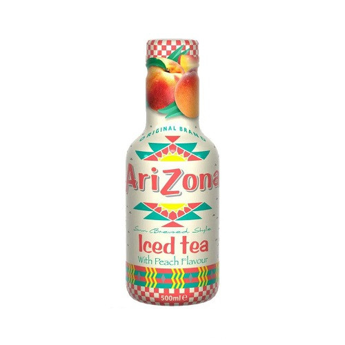 ARIZONA Iced Tea with Peach Flavours - Tè al gusto di pesca 500 ml