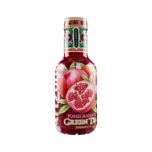 ARIZONA Pomegranate Green Tea - Tè al gusto di melograno e tè verde 500 ml