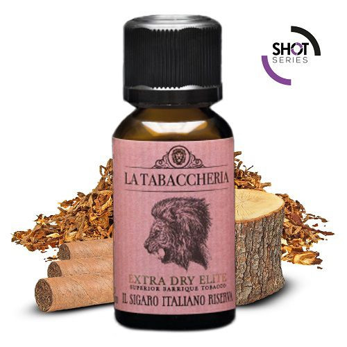 LA TABACCHERIA - EXTRA DRY 4POD WHITE IL SIGARO ITALIANO RISERVA - SHOT SERIES 20ML NEW