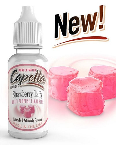 CAPELLA FLAVORS - STRAWBERRY TAFFY - AROMA CONCENTRATO 13ML