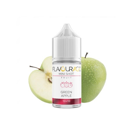 FLAVOURAGE - GREEN APPLE - MINI SHOT 10ML