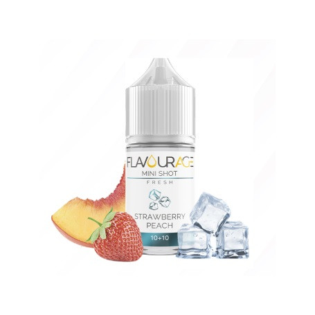 FLAVOURAGE - STRAWBERRY PEACH - MINI SHOT 10ML