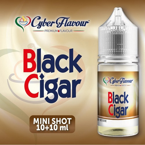 CYBER FLAVOUR - BLACK CIGAR - MINI SHOT 10ML