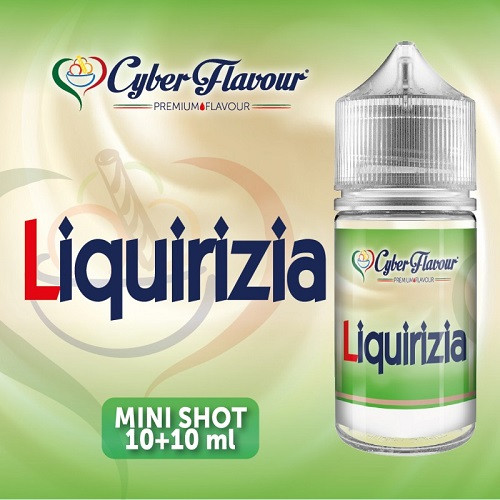 CYBER FLAVOUR - LIQUIRIZIA - MINI SHOT 10ML