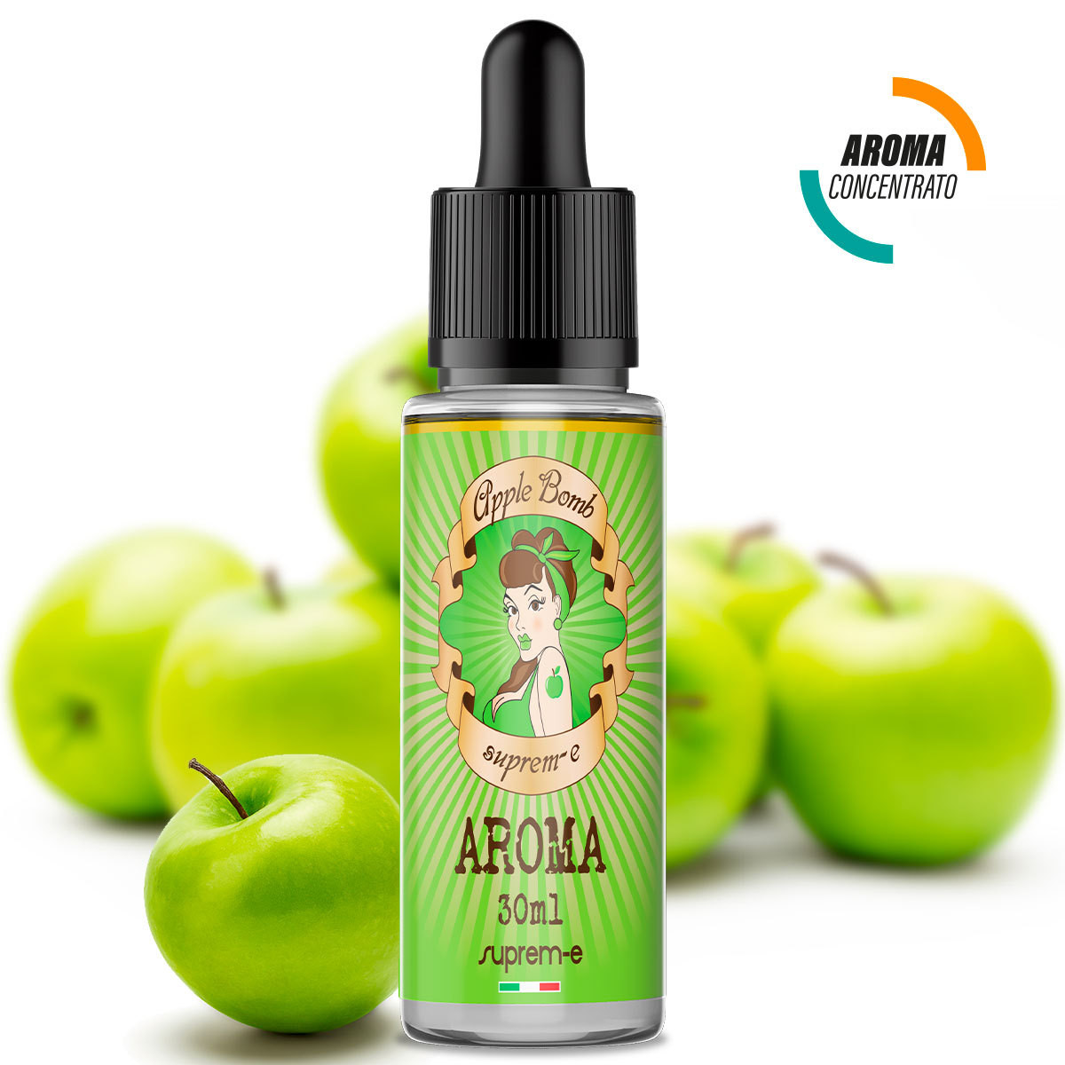 AROMA CONCENTRATO SUPREM-E - APPLE BOMB - 30 ML