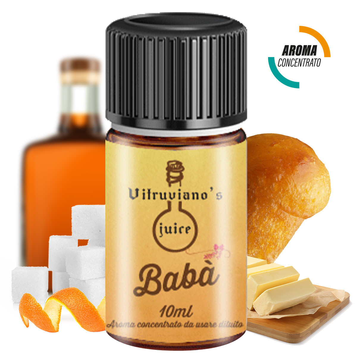 VITRUVIANO - BABA' - AROMA CONCENTRATO 10 ML