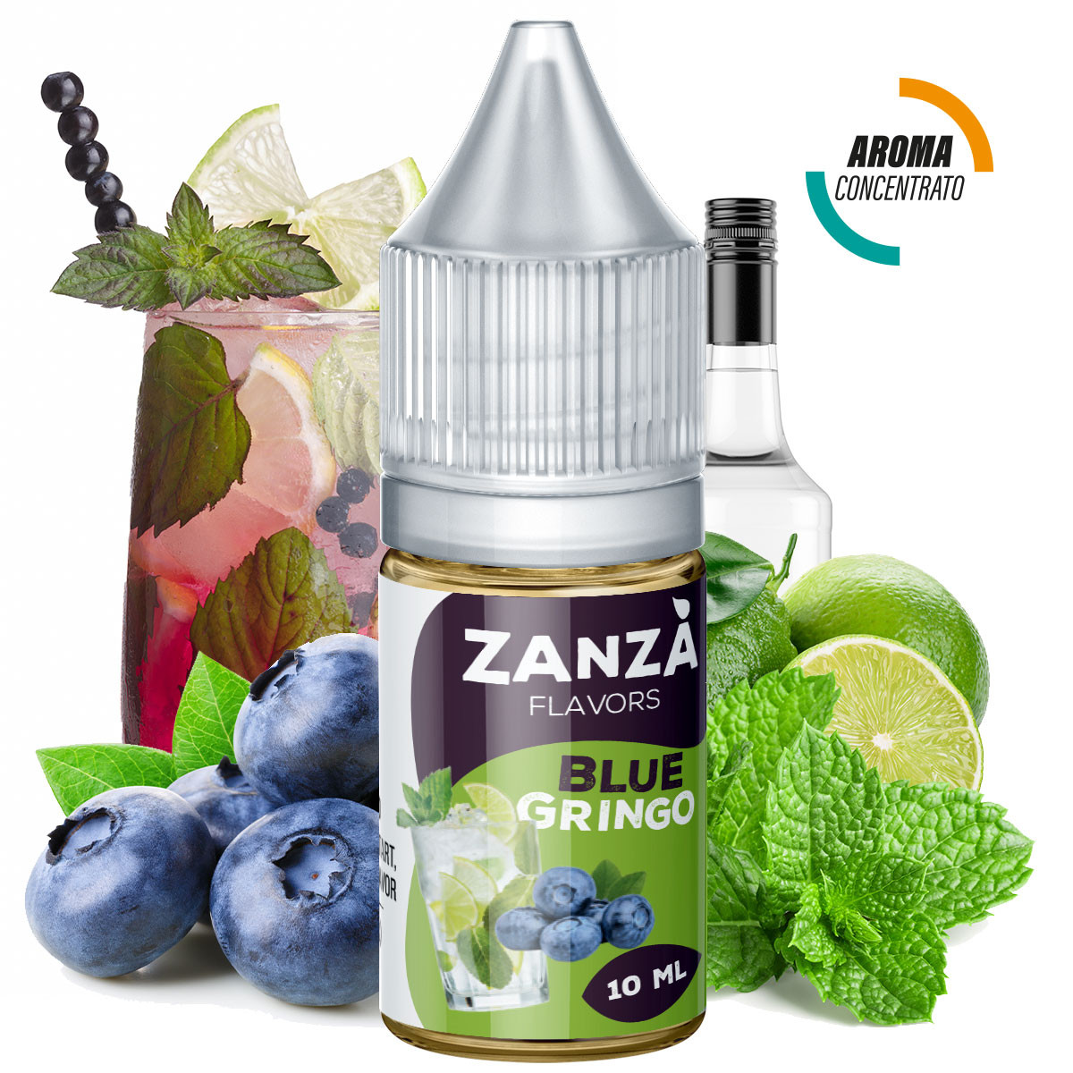 ZANZA' - VAPLO - BLUE GRINGO - AROMA CONCENTRATO 10 ML