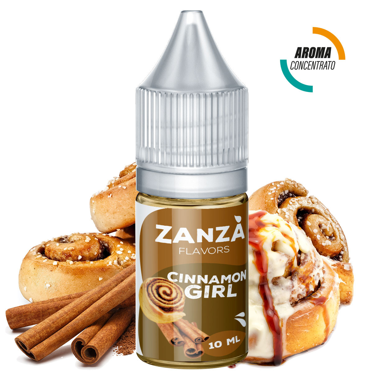 ZANZA' - VAPLO - CINNAMON GIRL - AROMA CONCENTRATO 10 ML