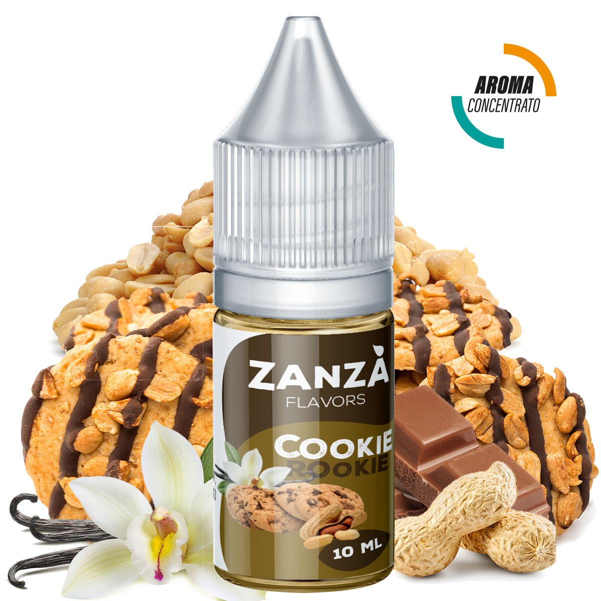 ZANZA' - VAPLO - COOKIE ROOKIE - AROMA CONCENTRATO 10 ML