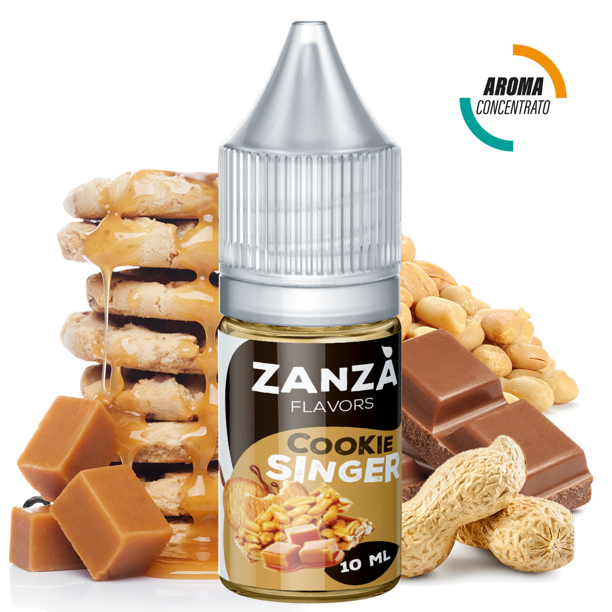 ZANZA' - VAPLO - COOKIE SINGER - AROMA CONCENTRATO 10 ML