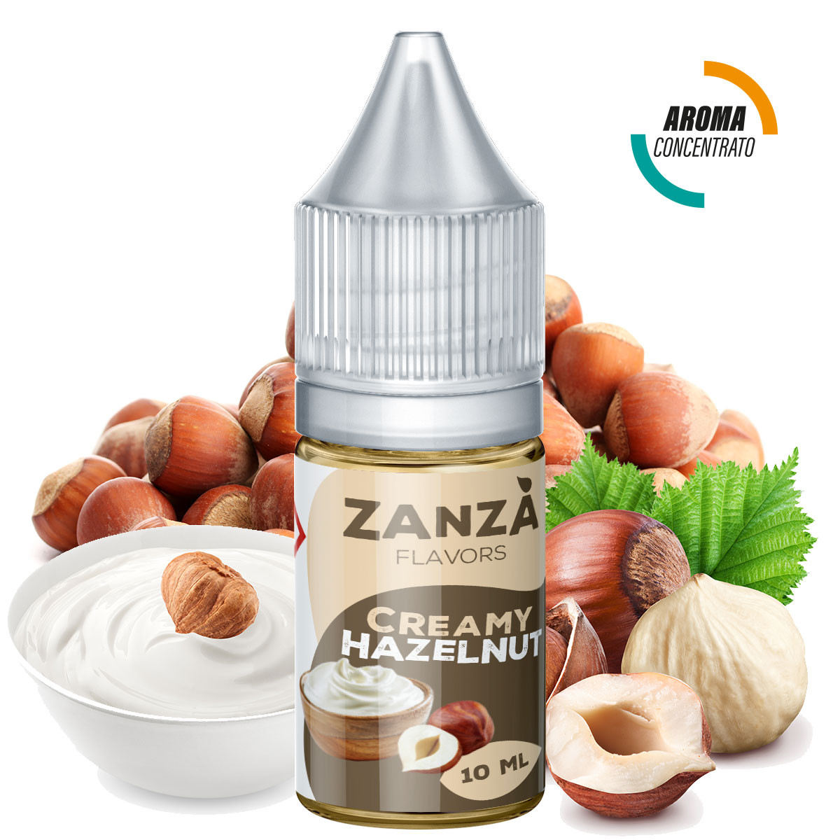 ZANZA' - VAPLO - CREAMY HAZELNUT - AROMA CONCENTRATO 10 ML