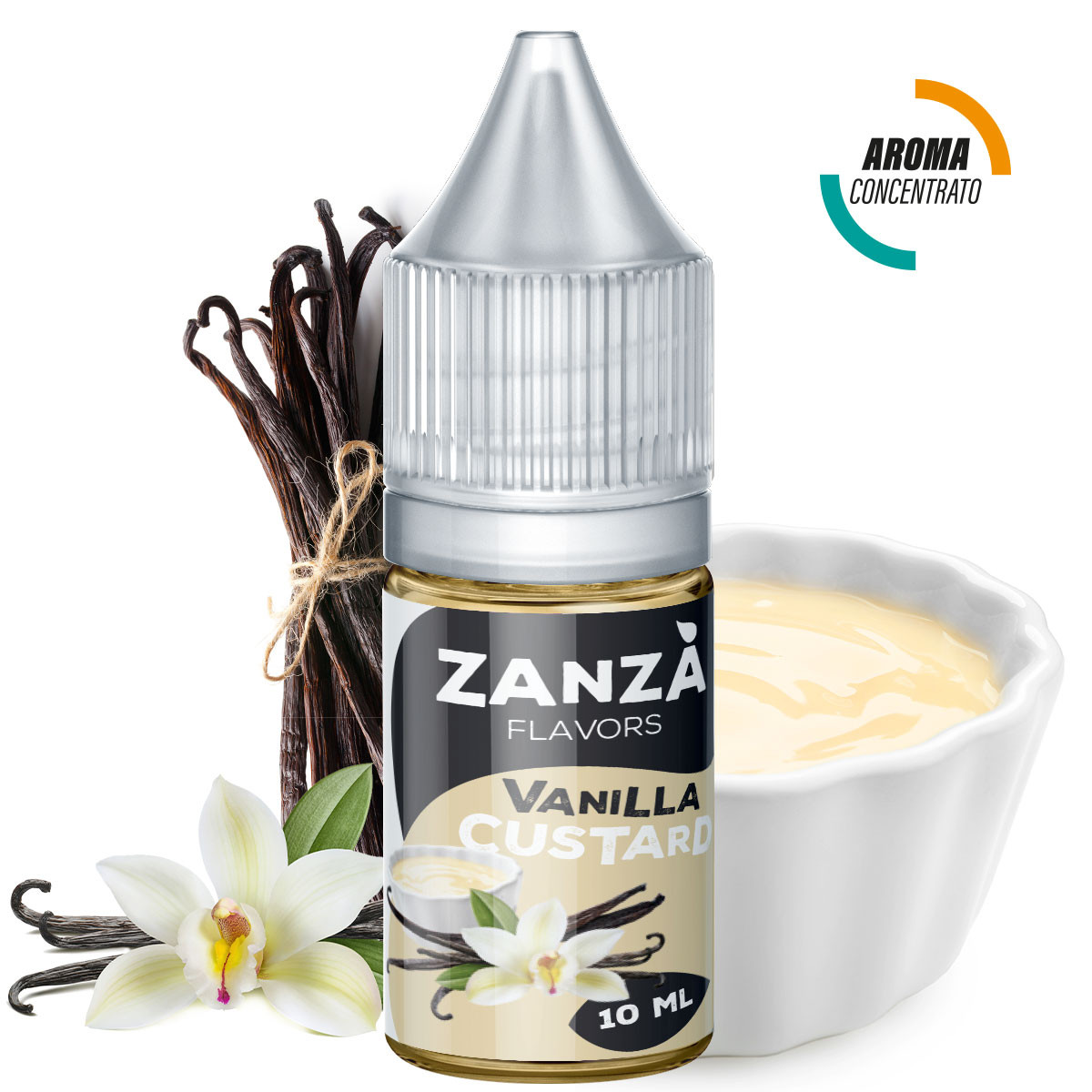 ZANZA' - VAPLO - VANILLA CUSTARD - AROMA CONCENTRATO 10 ML