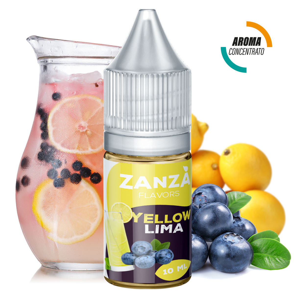 ZANZA' - VAPLO - YELLOW LIMA - AROMA CONCENTRATO 10 ML