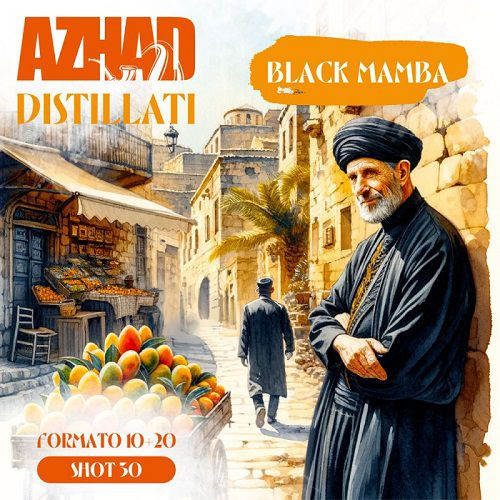 AZHAD'S - DISTILLATI BLACK MAMBA - MINI SHOT 10ML IN 30ML