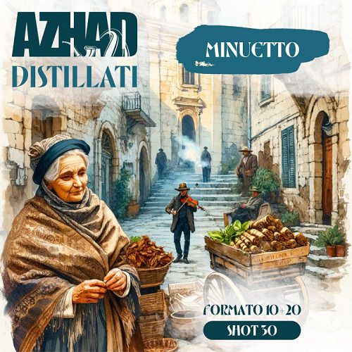 AZHAD'S - DISTILLATI MINUETTO - MINI SHOT 10ML IN 30ML