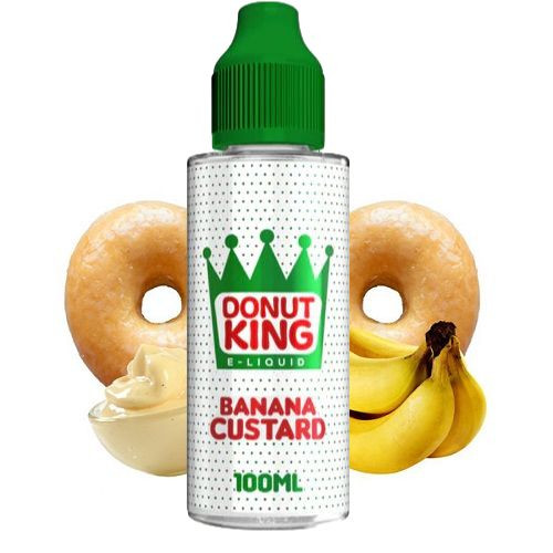 DONUT KING - BANANA CUSTARD 120ML