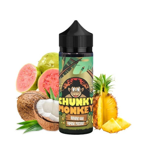 KINGSTONE CHUNKY MONKEY - BANANA KIWI PAPAYA COCONUT 120ML