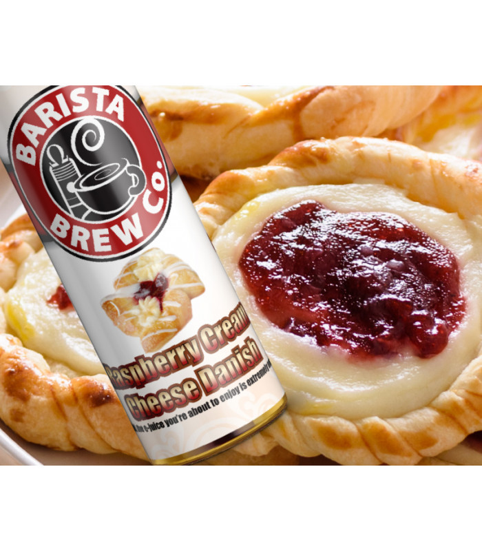 Barista Brew Co - Raspberry Cream Cheese Danish 60ml Mix and Vape