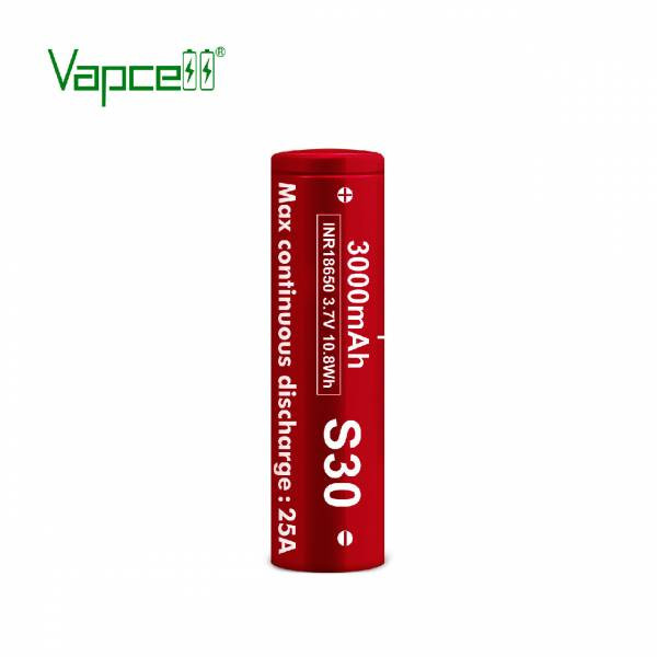 VAPCELL 18650 3000MAH 25A - VAPCELL - S30