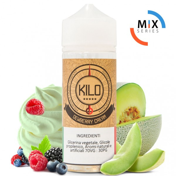 KILO CLASSIC - DEWBERRY CREAM - Mix Series 120 ml